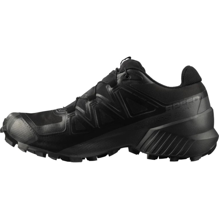 Salomon Speedcross 5 GTX Men's Trail Running Shoes Black | CA 21X73